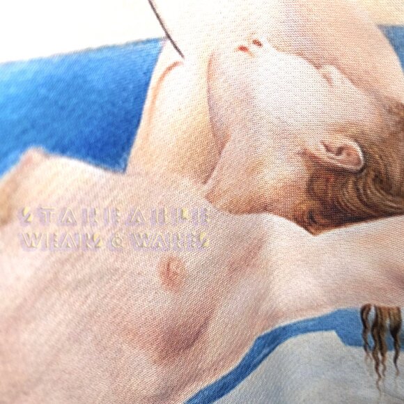 DALI DREAM CAUSED BEE T-SHIRT Men's Small Women's Large polyester all-over-print - Picture 7 of 16